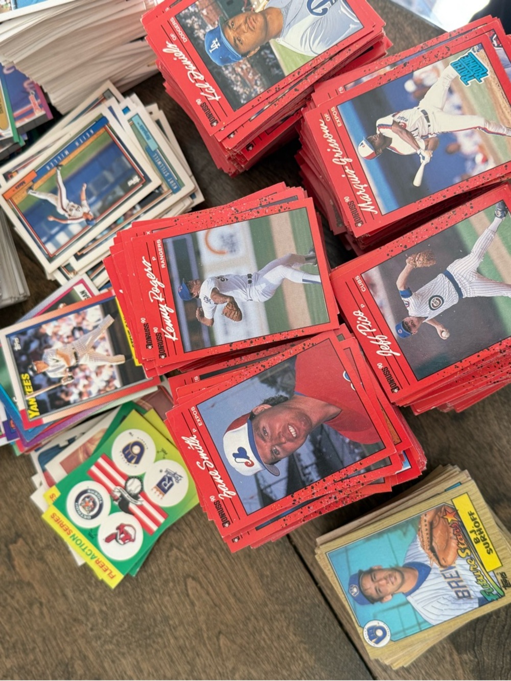 Vintage  Baseball Card Lot - Assorted Players. Range 1987-2024
